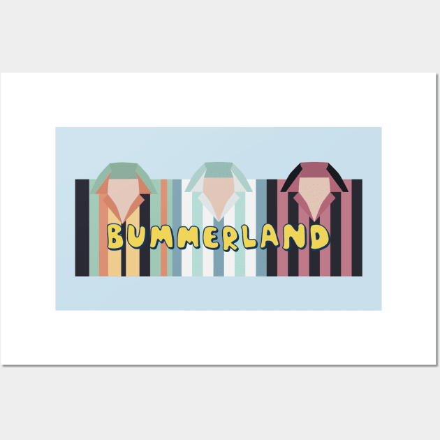 AJR "Bummerland" Display Strip 1 Wall Art by NoahStDesigns